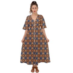 4 1c Kimono Sleeve Boho Dress