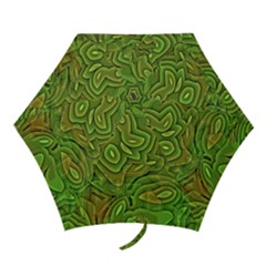 Background Abstract Green Mini Folding Umbrellas by Vaneshart