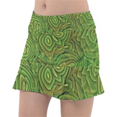 Background Abstract Green Tennis Skirt by Vaneshart