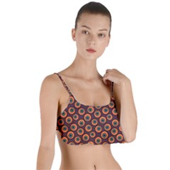 Abstract Seamless Pattern Graphic  Layered Top Bikini Top  by Vaneshart