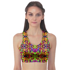 Abstract 35 Sports Bra by ArtworkByPatrick