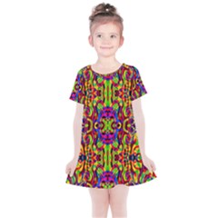 Abstract 35 Kids  Simple Cotton Dress by ArtworkByPatrick