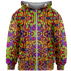 Abstract 35 Kids  Zipper Hoodie Without Drawstring by ArtworkByPatrick