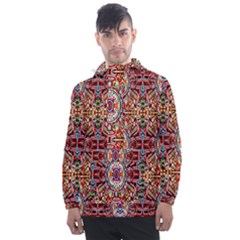 Abstract 32 Men s Front Pocket Pullover Windbreaker by ArtworkByPatrick