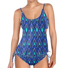 Teardrops In Blue Tankini Set by bloomingvinedesign