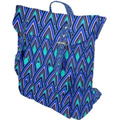 Teardrops In Blue Buckle Up Backpack by bloomingvinedesign