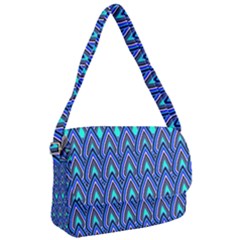 Teardrops In Blue Courier Bag by bloomingvinedesign