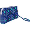 Teardrops In Blue Wristlet Pouch Bag (Small) View2