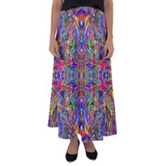 Abstract 39 Flared Maxi Skirt