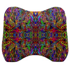 Abstract 39 Velour Head Support Cushion by ArtworkByPatrick