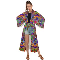 Abstract 39 Maxi Kimono