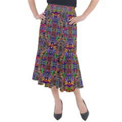 Abstract 39 Midi Mermaid Skirt