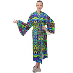 Abstract 39 1 Maxi Velour Kimono by ArtworkByPatrick