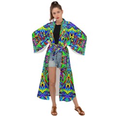 Abstract 39 1 Maxi Kimono