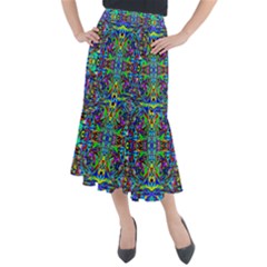 Abstract 39 1 Midi Mermaid Skirt