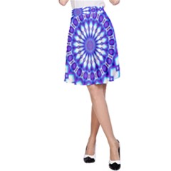 Pattern Background Color A-line Skirt by Vaneshart