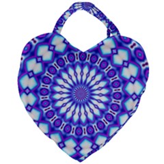 Pattern Background Color Giant Heart Shaped Tote by Vaneshart