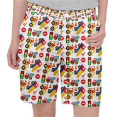 Pattern Patterns Construction Pocket Shorts by Vaneshart