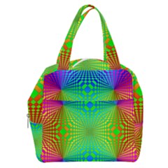 Pattern Colorful Abstract Boxy Hand Bag by Vaneshart