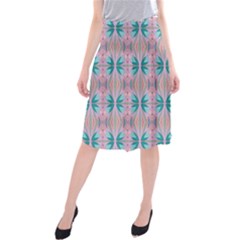 Seamless Wallpaper Pattern Free Picture Midi Beach Skirt by Vaneshart