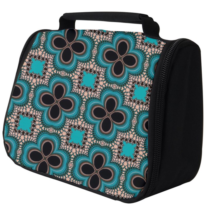 Seamless Wallpaper Pattern Full Print Travel Pouch (Big)