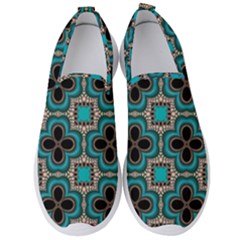 Seamless Wallpaper Pattern Men s Slip On Sneakers by Vaneshart