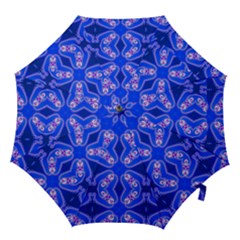 Seamless Fractal Blue Hook Handle Umbrellas (medium) by Vaneshart