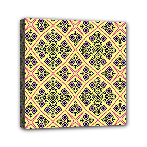 Seamless Wallpaper Geometric Mini Canvas 6  X 6  (stretched) by Vaneshart