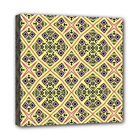 Seamless Wallpaper Geometric Mini Canvas 8  X 8  (stretched) by Vaneshart