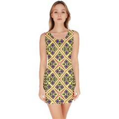 Seamless Wallpaper Geometric Bodycon Dress by Vaneshart