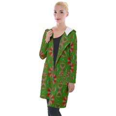 Seamless Wallpaper Digital Hooded Pocket Cardigan by Vaneshart