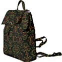 Seamless Pattern Background Buckle Everyday Backpack View1