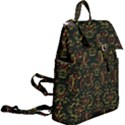 Seamless Pattern Background Buckle Everyday Backpack View2