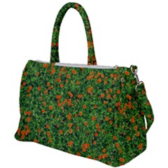 Carnations Flowers Seamless Duffel Travel Bag by Vaneshart