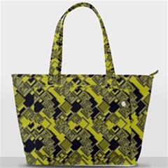 Seamless Pattern Background Back Pocket Shoulder Bag 