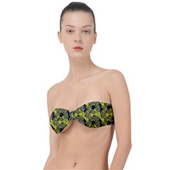 Seamless Pattern Background Classic Bandeau Bikini Top 