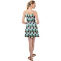 Girl With Green Hair Pattern Summer Time Chiffon Dress View2