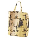 Anubis The Egyptian God Pattern Giant Grocery Tote View1