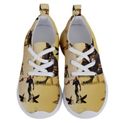 Anubis The Egyptian God Pattern Running Shoes by FantasyWorld7