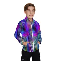 Rays Colorful Laser Ray Light Kids  Windbreaker