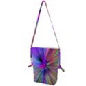 Rays Colorful Laser Ray Light Folding Shoulder Bag View1