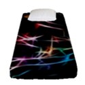 Lights Star Sky Graphic Night Fitted Sheet (Single Size) View1