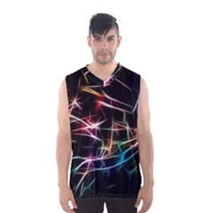 Lights Star Sky Graphic Night Men s Sportswear by HermanTelo