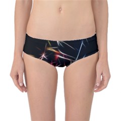 Lights Star Sky Graphic Night Classic Bikini Bottoms by HermanTelo