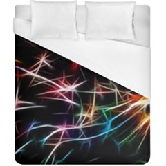 Lights Star Sky Graphic Night Duvet Cover (california King Size)