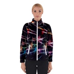 Lights Star Sky Graphic Night Winter Jacket by HermanTelo