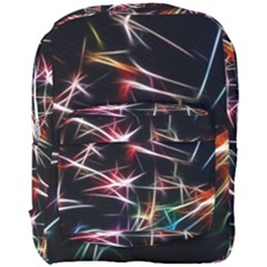 Lights Star Sky Graphic Night Full Print Backpack by HermanTelo