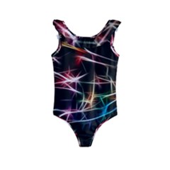 Lights Star Sky Graphic Night Kids  Frill Swimsuit by HermanTelo