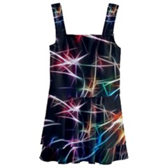 Lights Star Sky Graphic Night Kids  Layered Skirt Swimsuit by HermanTelo