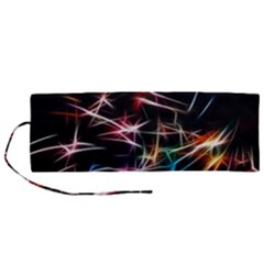 Lights Star Sky Graphic Night Roll Up Canvas Pencil Holder (m)